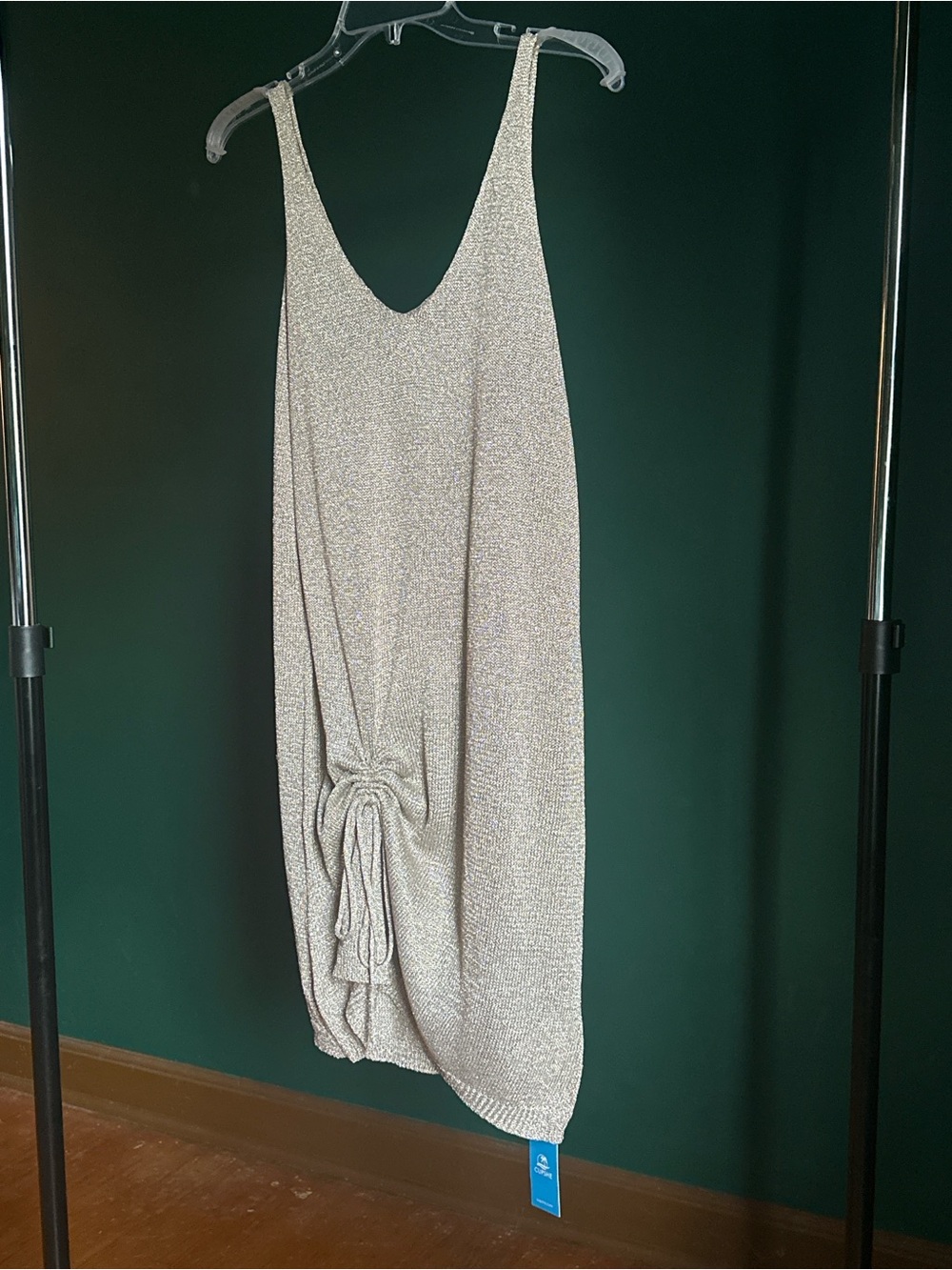 Metallic Bathing Suit Cover Up Cupshe